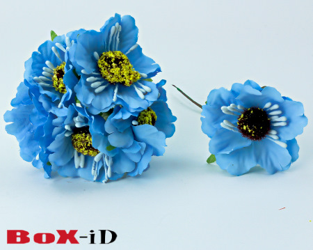 Flowers : Blue (60pcs)
